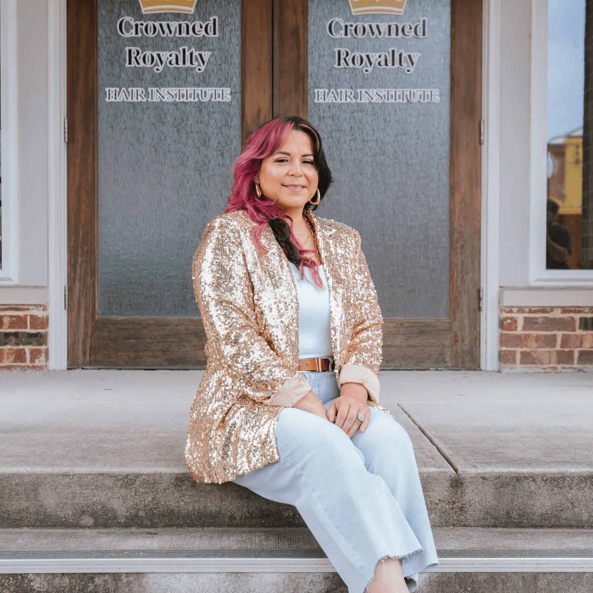 Jessica Saragosa, Founder & Director of Crowned Royalty Hair Institute